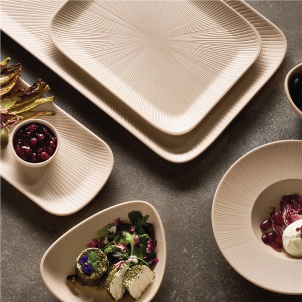 Tray Nero GN 1/2 melamine beige