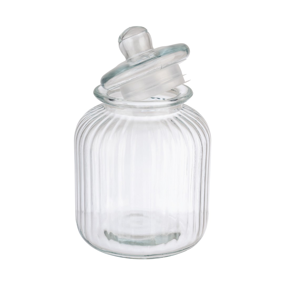 storage jar COOKIEGO 3 l 17,5x17,5 cm h. 27 cm including glass lid with seal