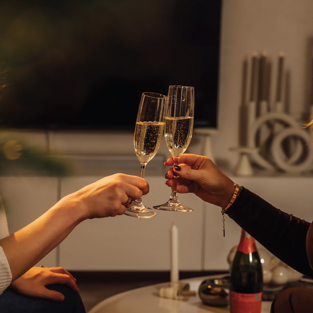 champagne glass "PERFECTION"