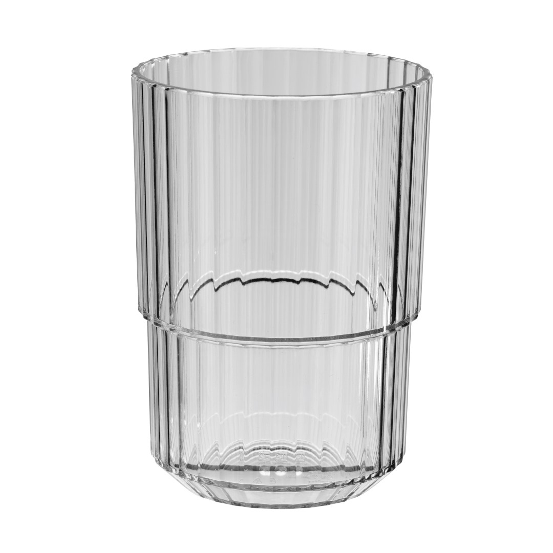 Nerozbytná odlivka Linea 0,4 l tritan šedá