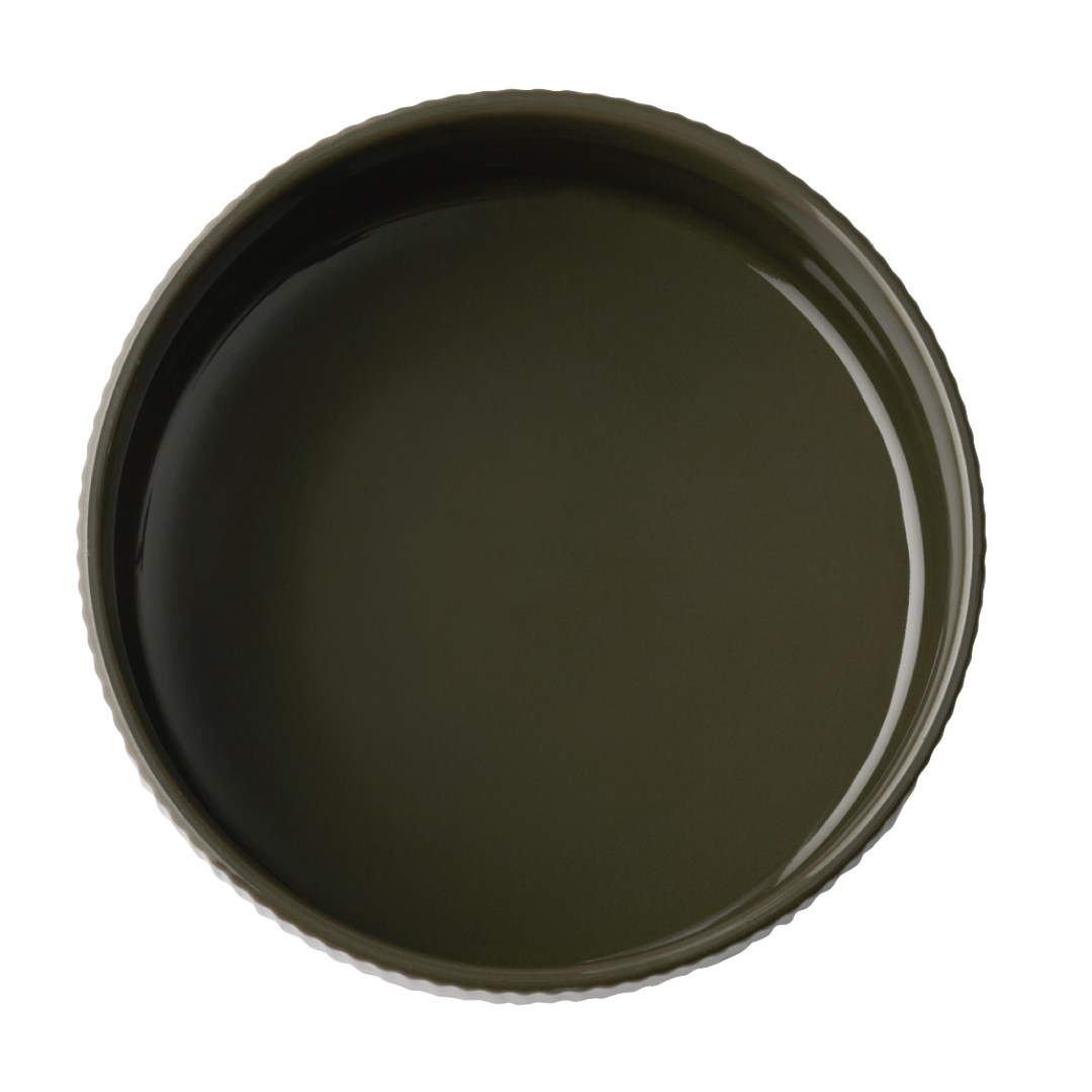 miska Grid 16 cm porcelánová hnědá