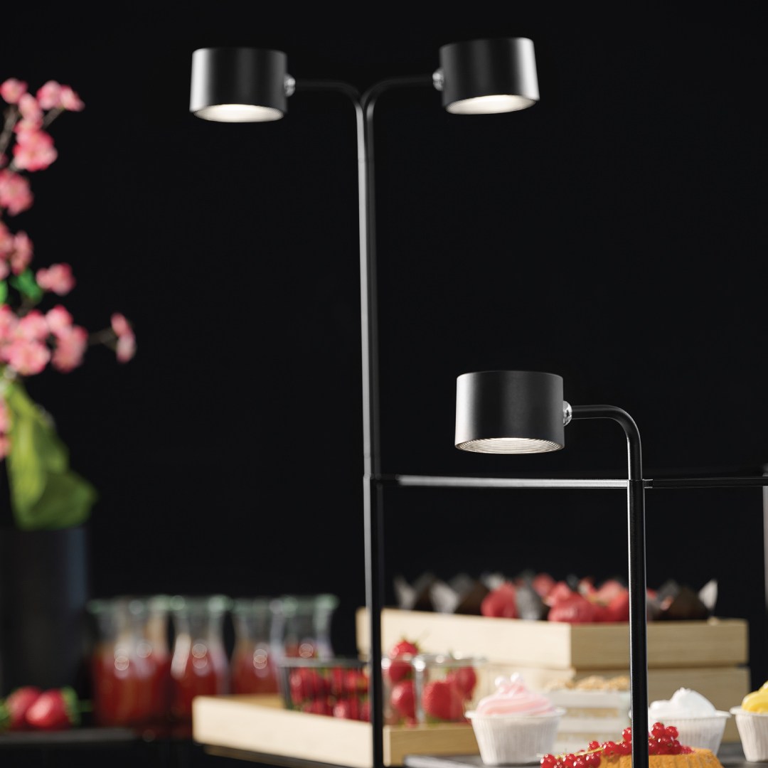 2-piece stand including rod