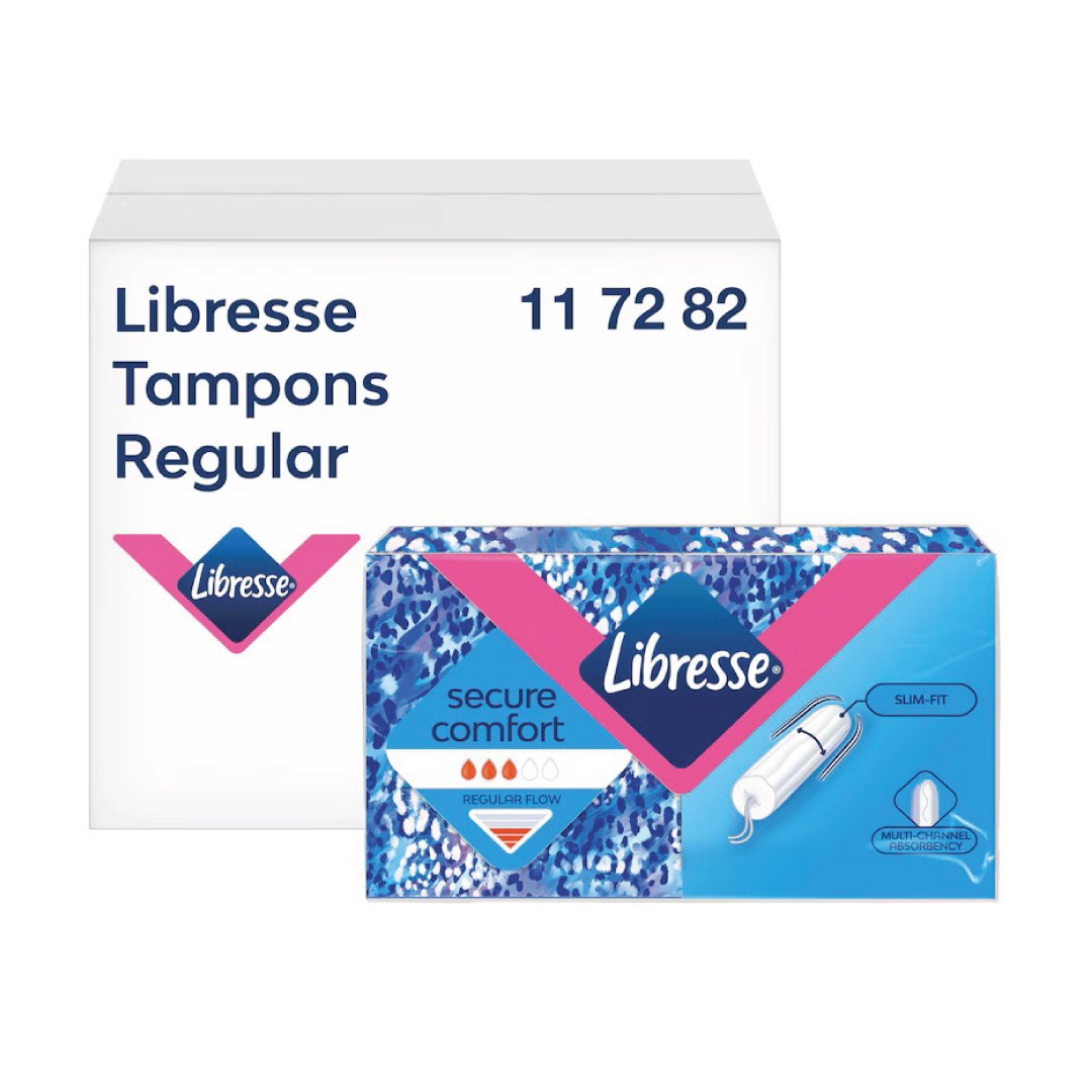 Libresse tampons Discreet Normal, carton 384 pcs P3