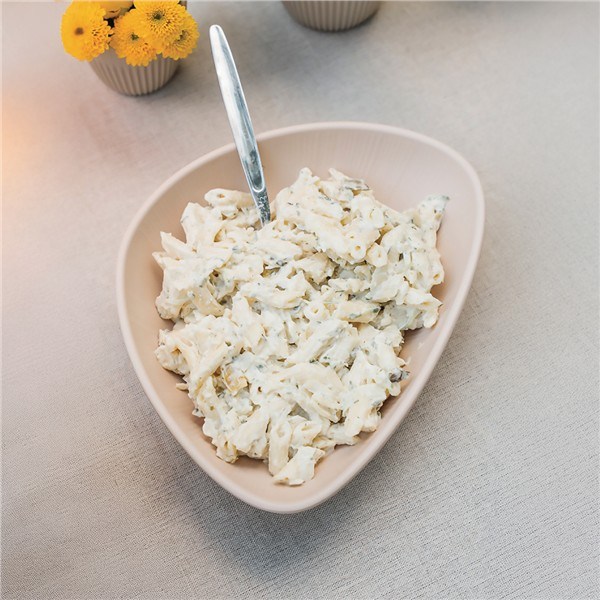 bowl Nero 23x18 melamin beige