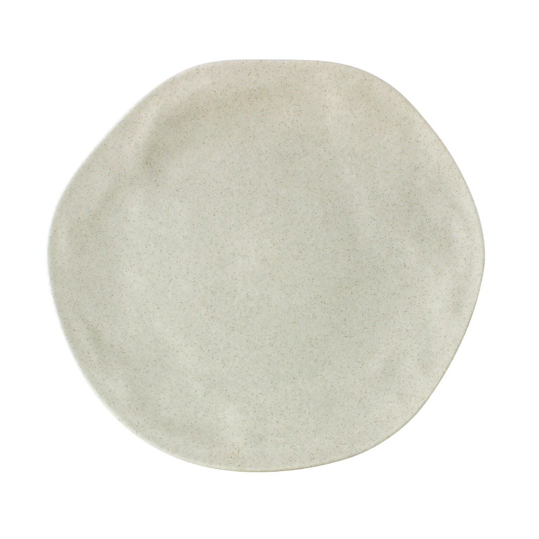 Plate flat round coupe moon 16cm