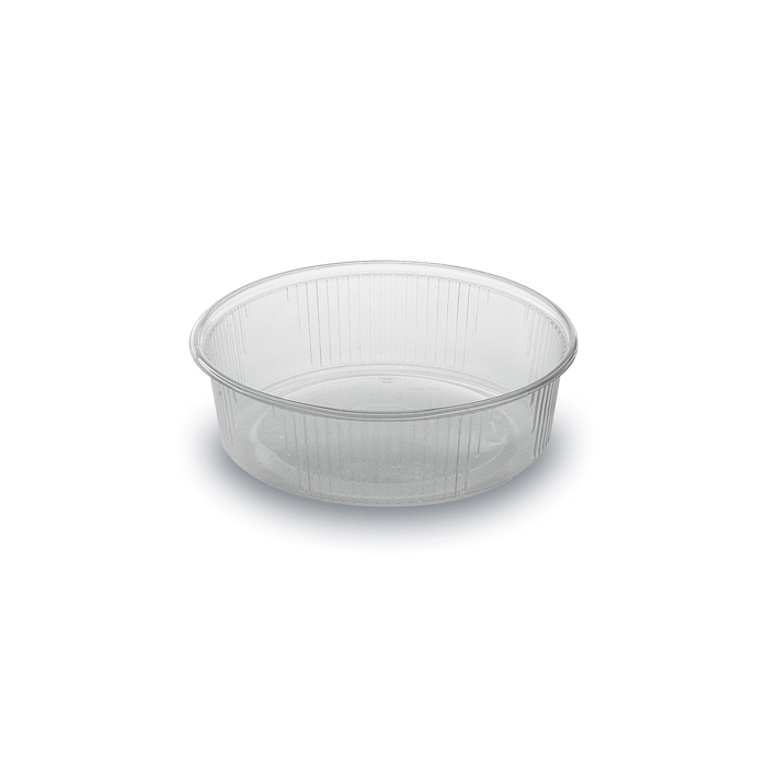 Foodcontainer round transparen