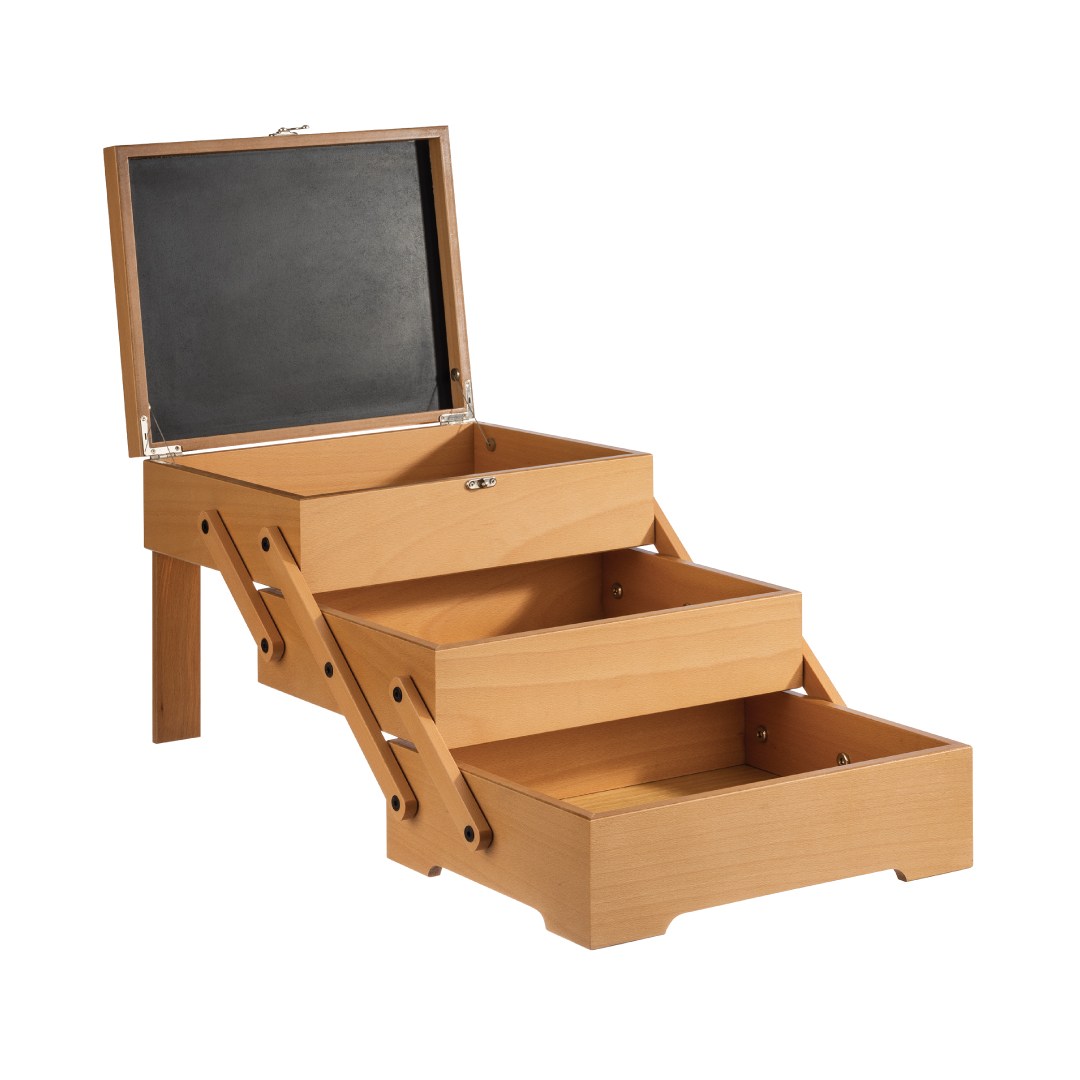 Buffet box SEWING BASKET, 36x 29, h. 28cm, foldable wooden