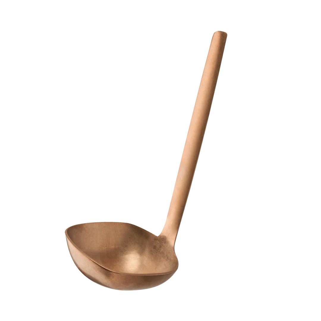 BULQ ladle 60 ml, stainless steel, copper color, set of 2