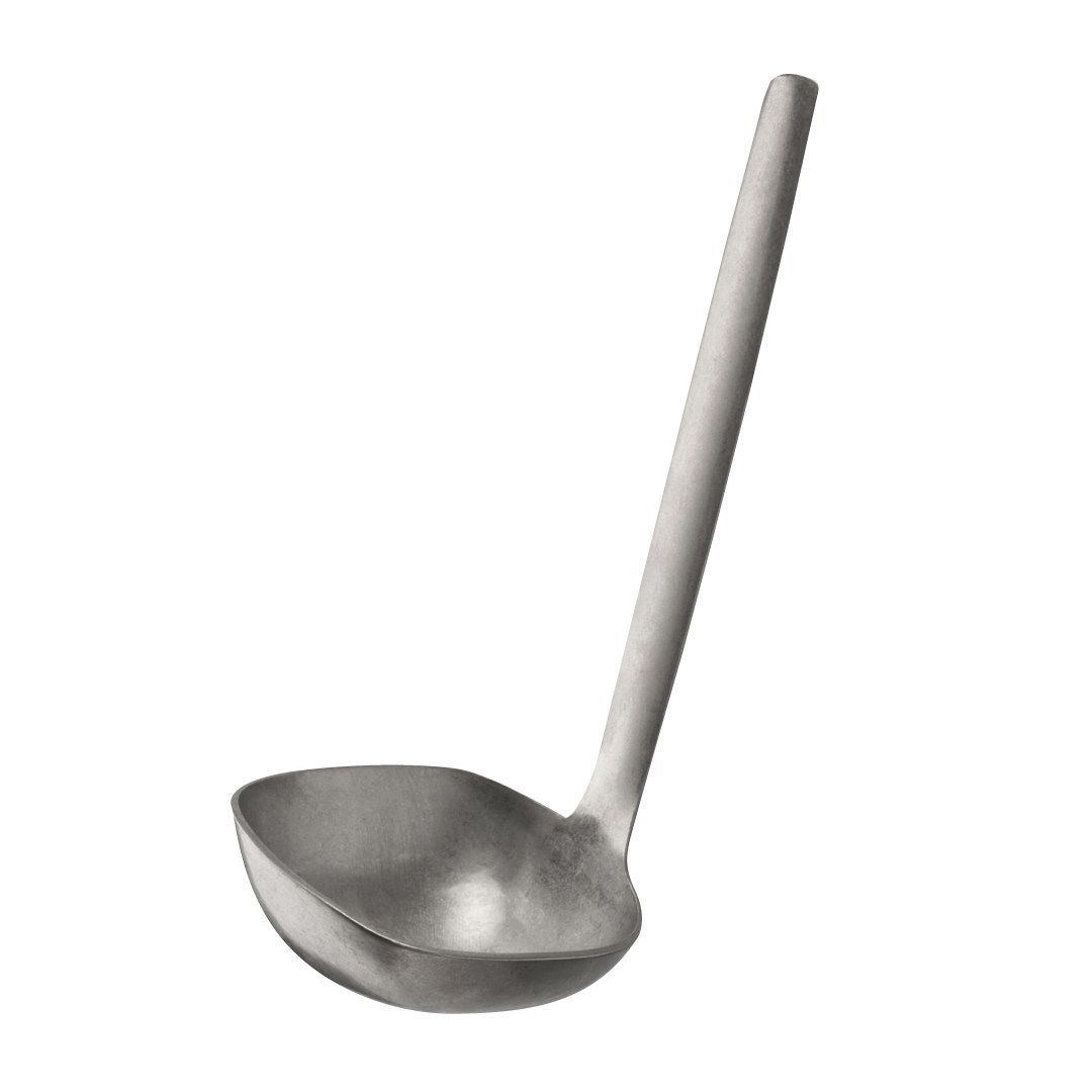 BULQ ladle 60 ml, stainless steel, silver color, set of 2