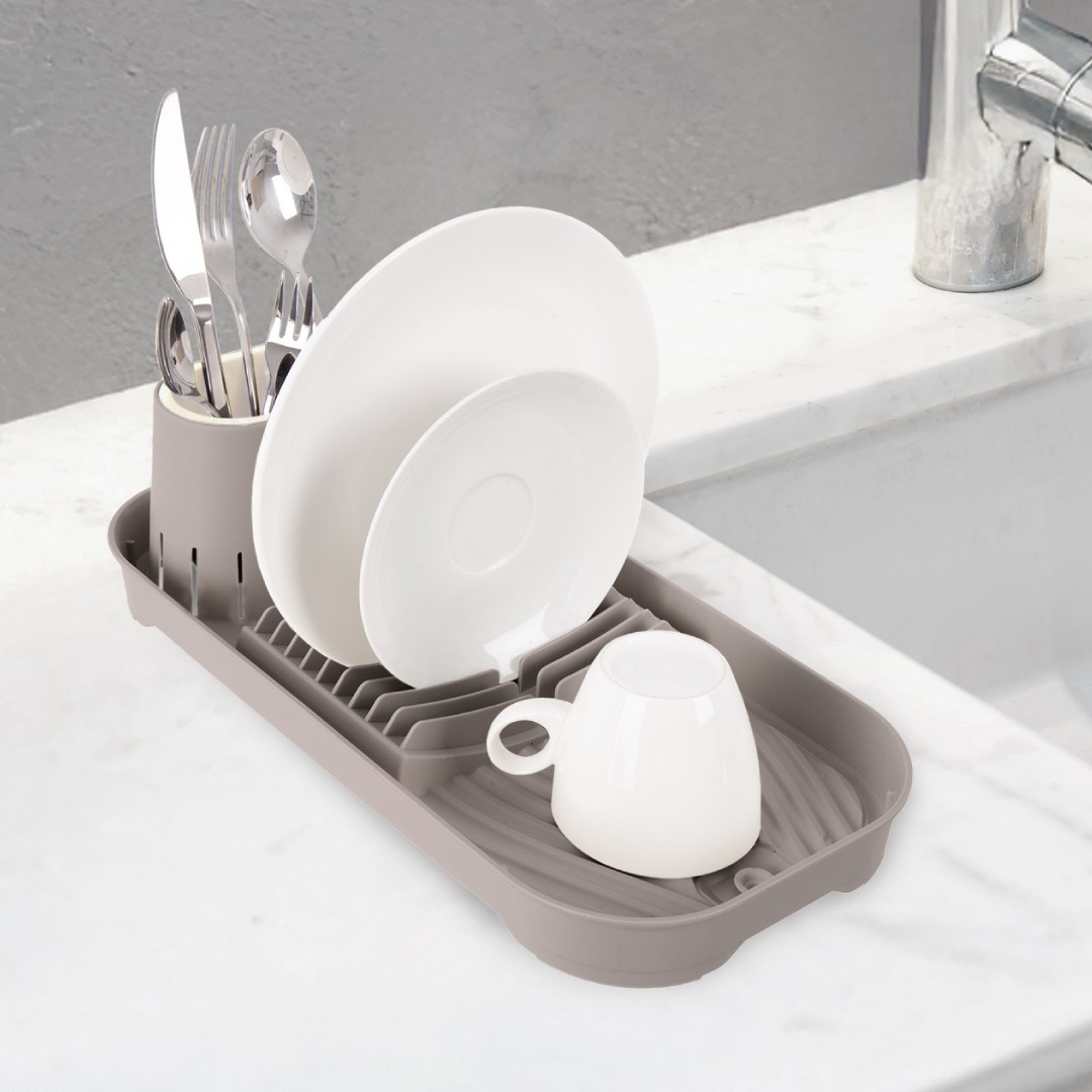 drip tray 39x19.5x11cm, brown plastic