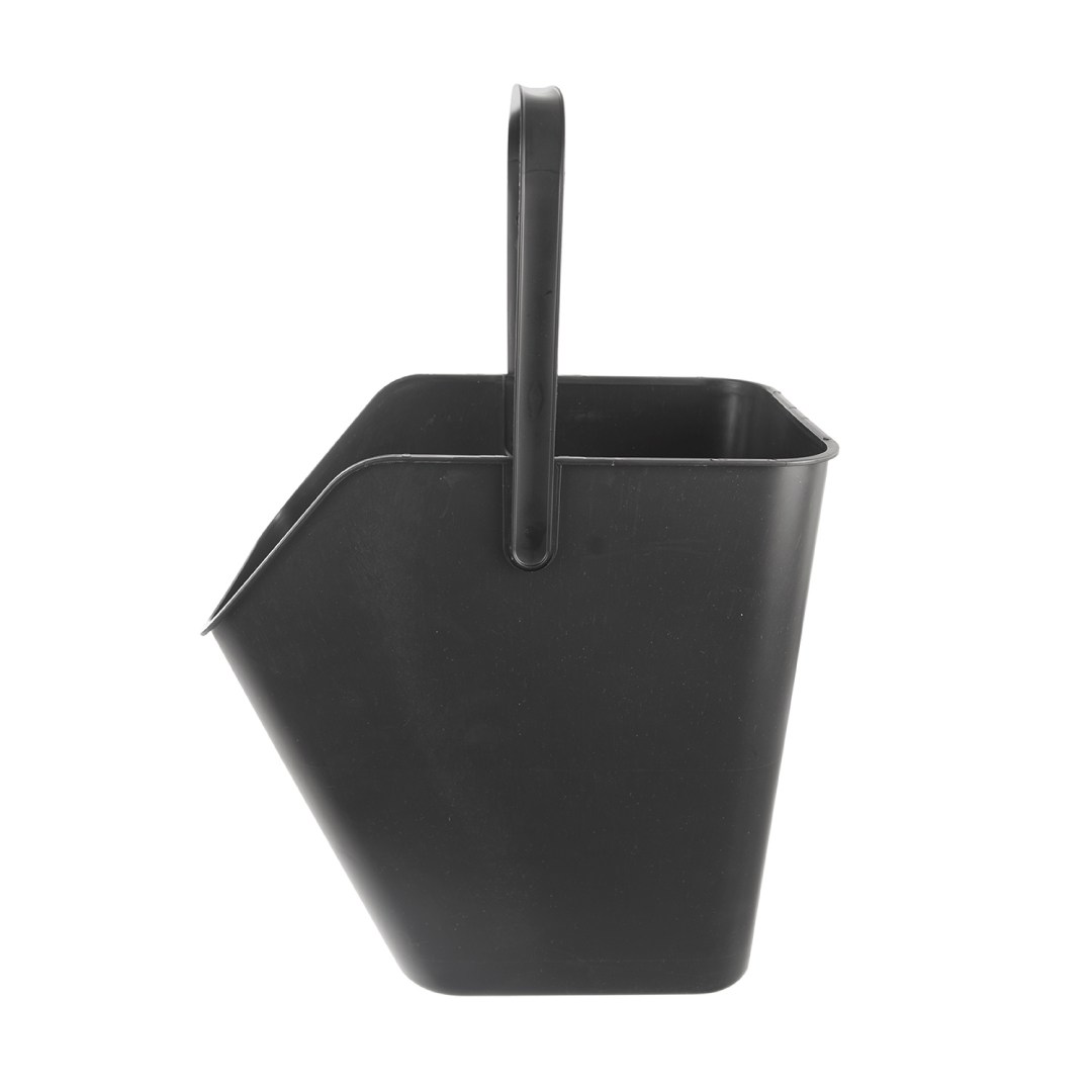 koš na třídění odpadu 25l,  37.5x25x38, plast černý/zelený