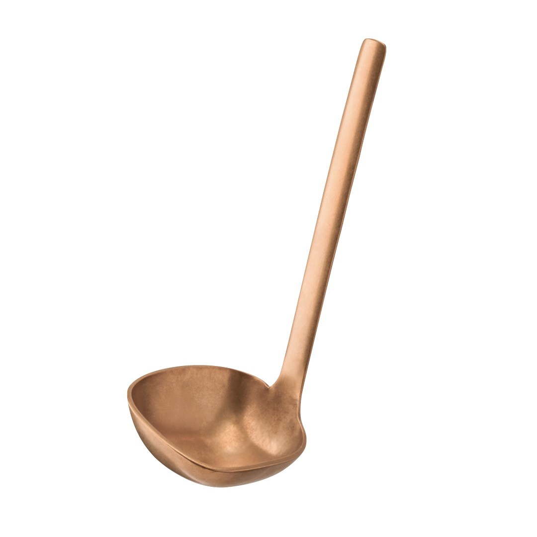 BULQ ladle 20 ml, stainless steel, copper color, set of 4 pieces