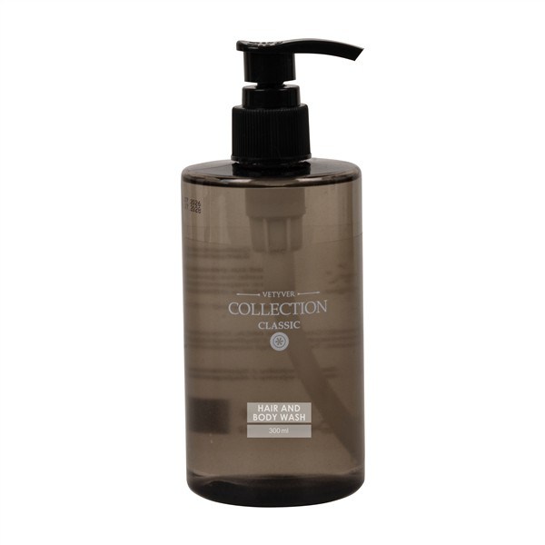 Body and hair shampoo 300 ml with pump Collection Classic