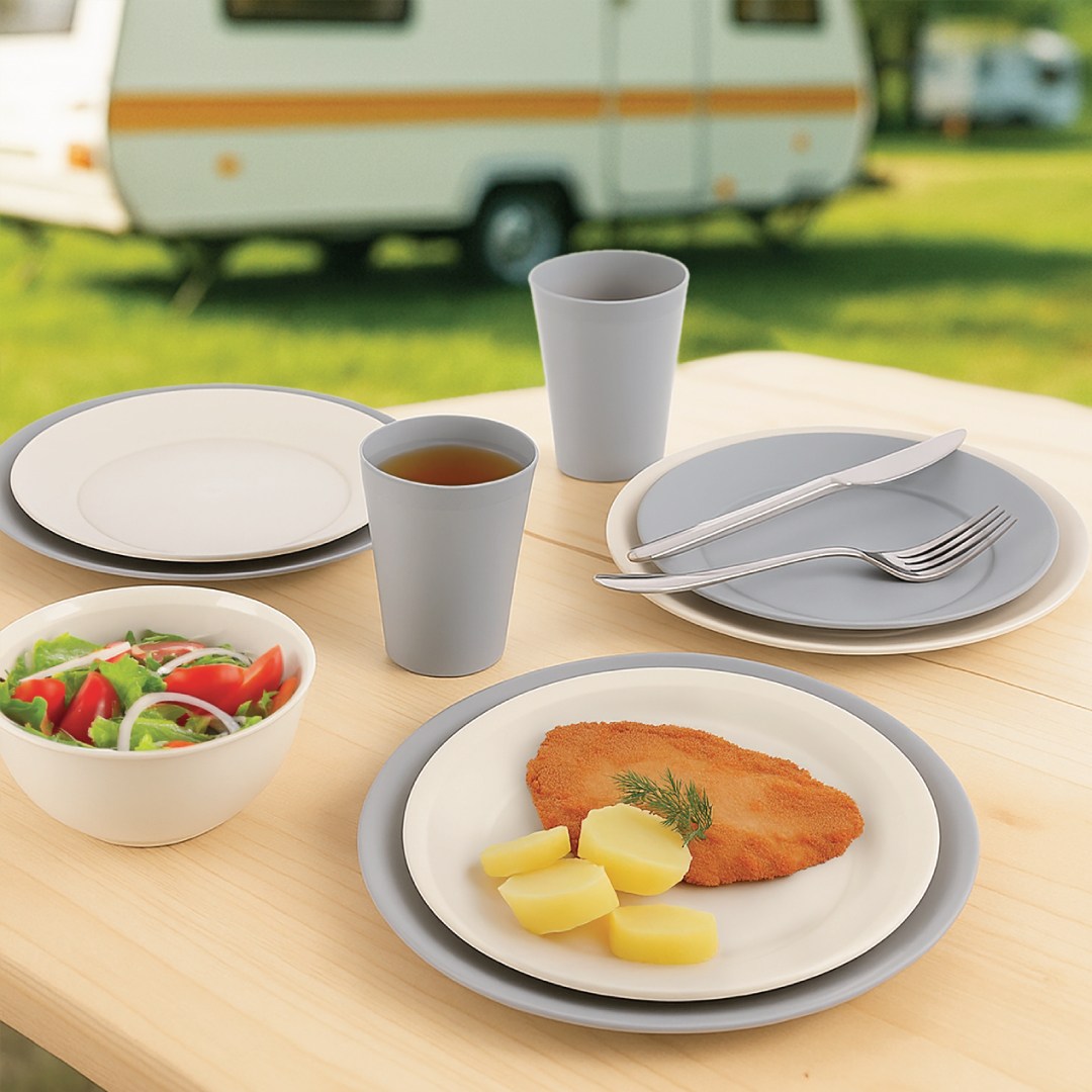 Plate SANDY UH pr. 20,5 cm grey