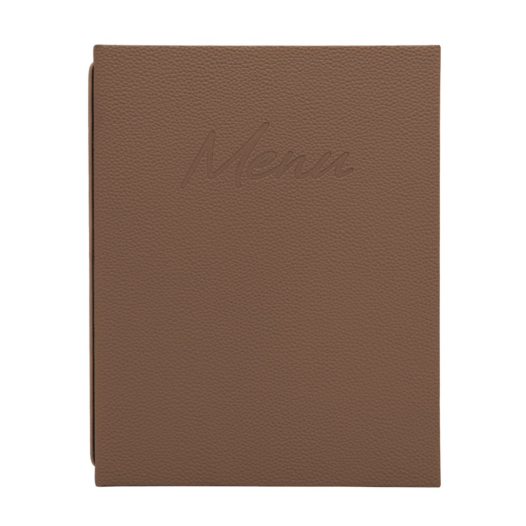 SIGNATURE menu, A4, brown