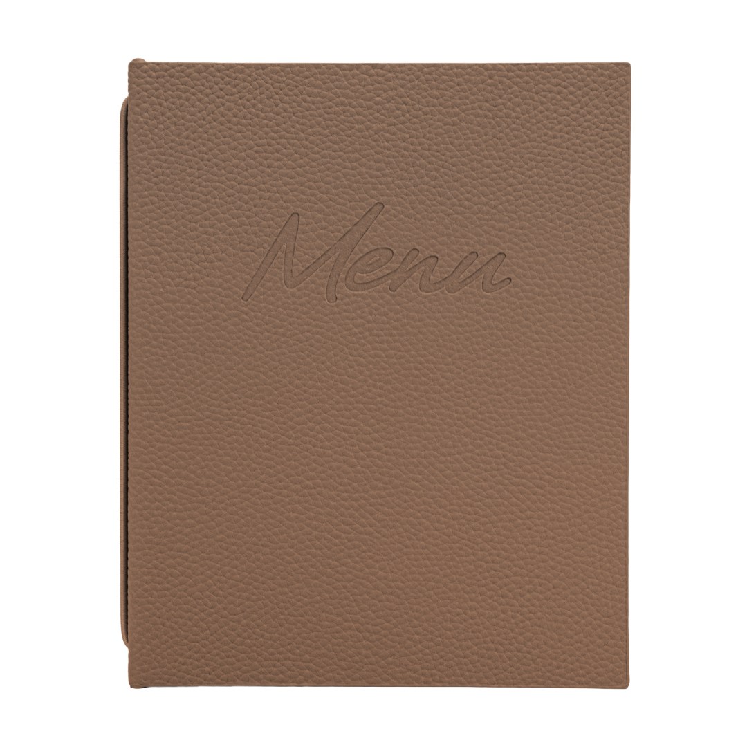 SIGNATURE menu, A5, brown