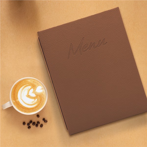 SIGNATURE menu, A5, brown