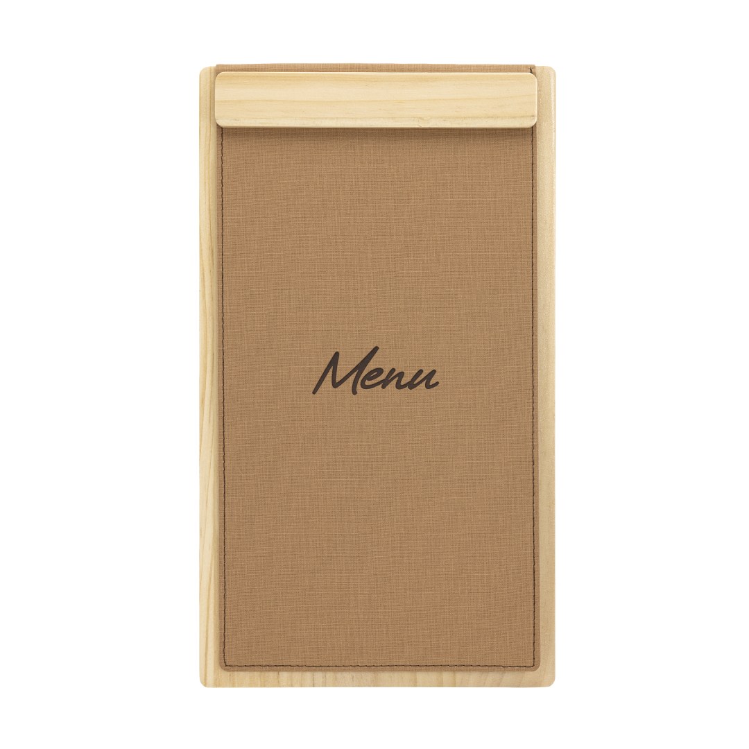 Magnetic menu board SIGNATURE, A45 format, light wood