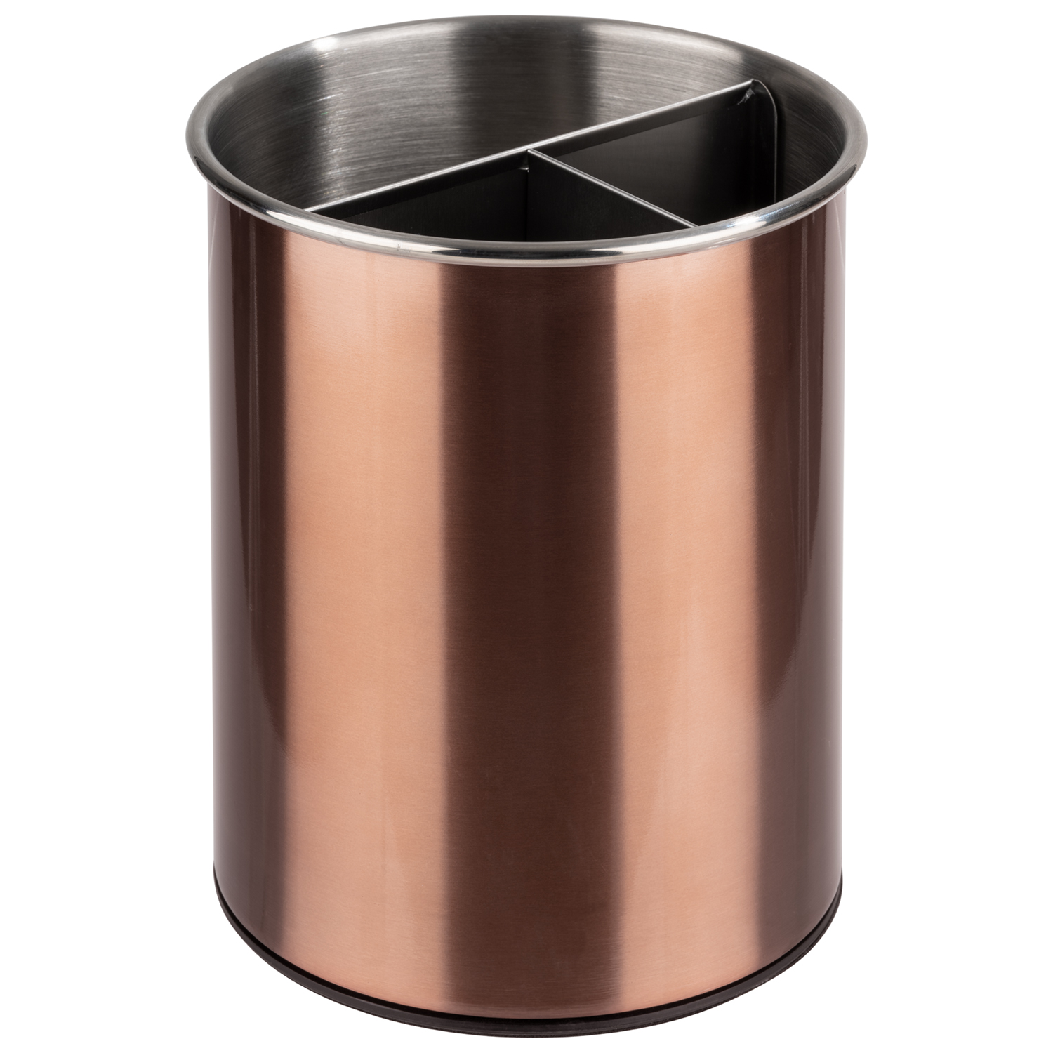 cutlery basket, rotatable O 13 cm, H: 16,5 cm stainless steel, polypropylen inside: matt finish