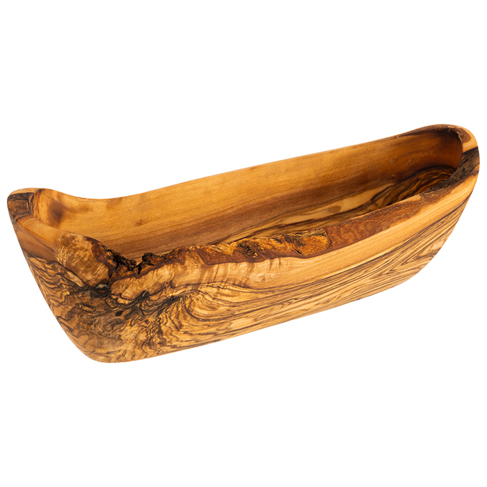 miska OLIVE ovál 25x8,5 cm, v 7,5 cm, dřevo