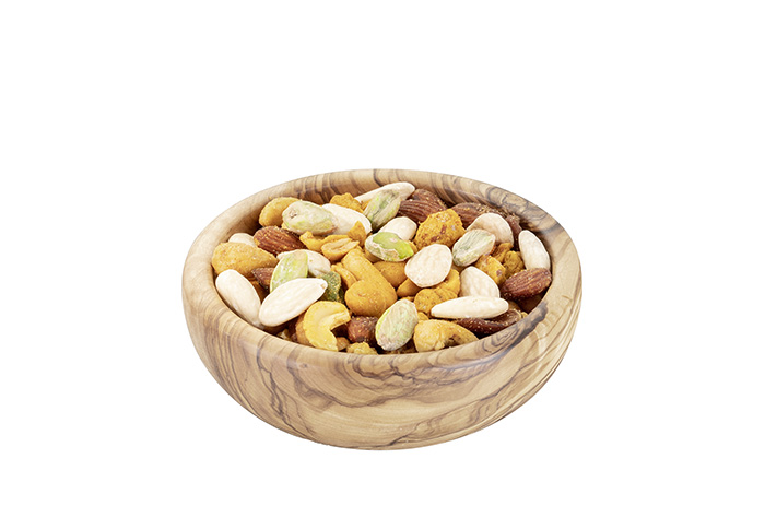 Bowl -OLIVE- O 12,5 cm, h: 4,5 cm olive wood 0,25 ltr.