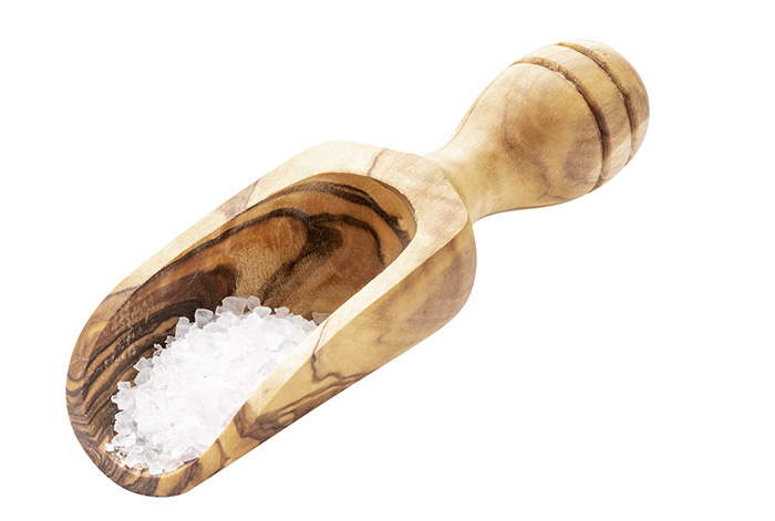 Scoop -OLIVE- length: 13,5 cm olive wood (Each piece is unique.