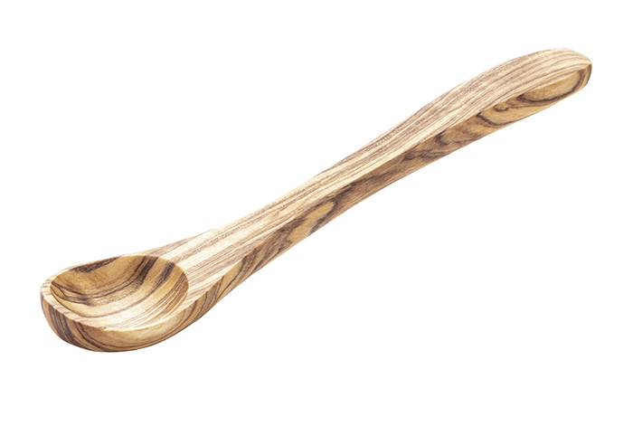 lžíce servírovací OLIVE 14 cm, dřevo, 2 kusy