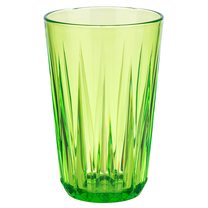 Drinking cup -CRYSTAL- O 8 cm, h: 12,5 cm tritan, 0,3 ltr. colour: green