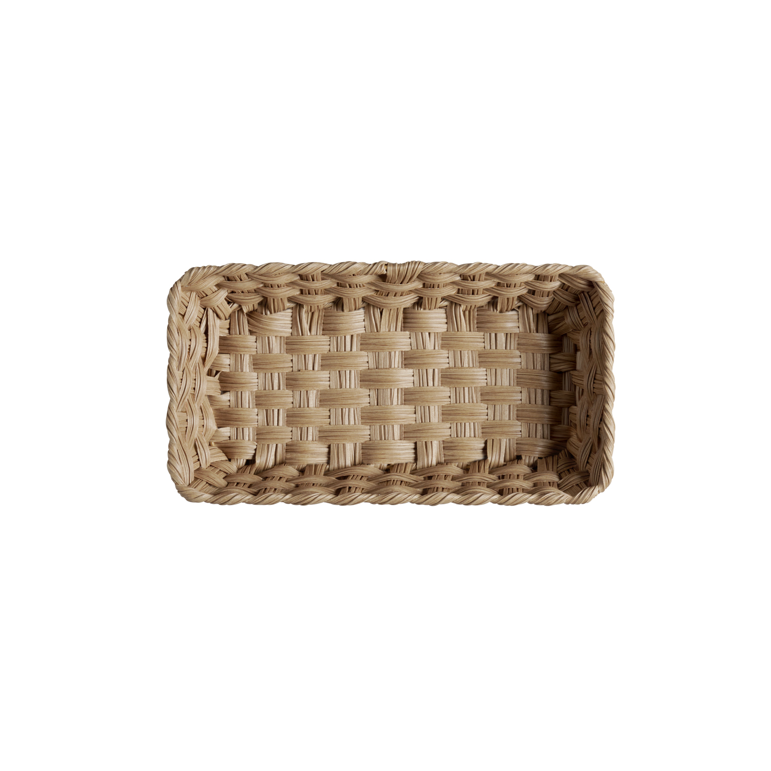 košík TWIRL GN 1/3, polypropylen, hnědá, 32,5 x 17,6 cm, v. 6,5 cm