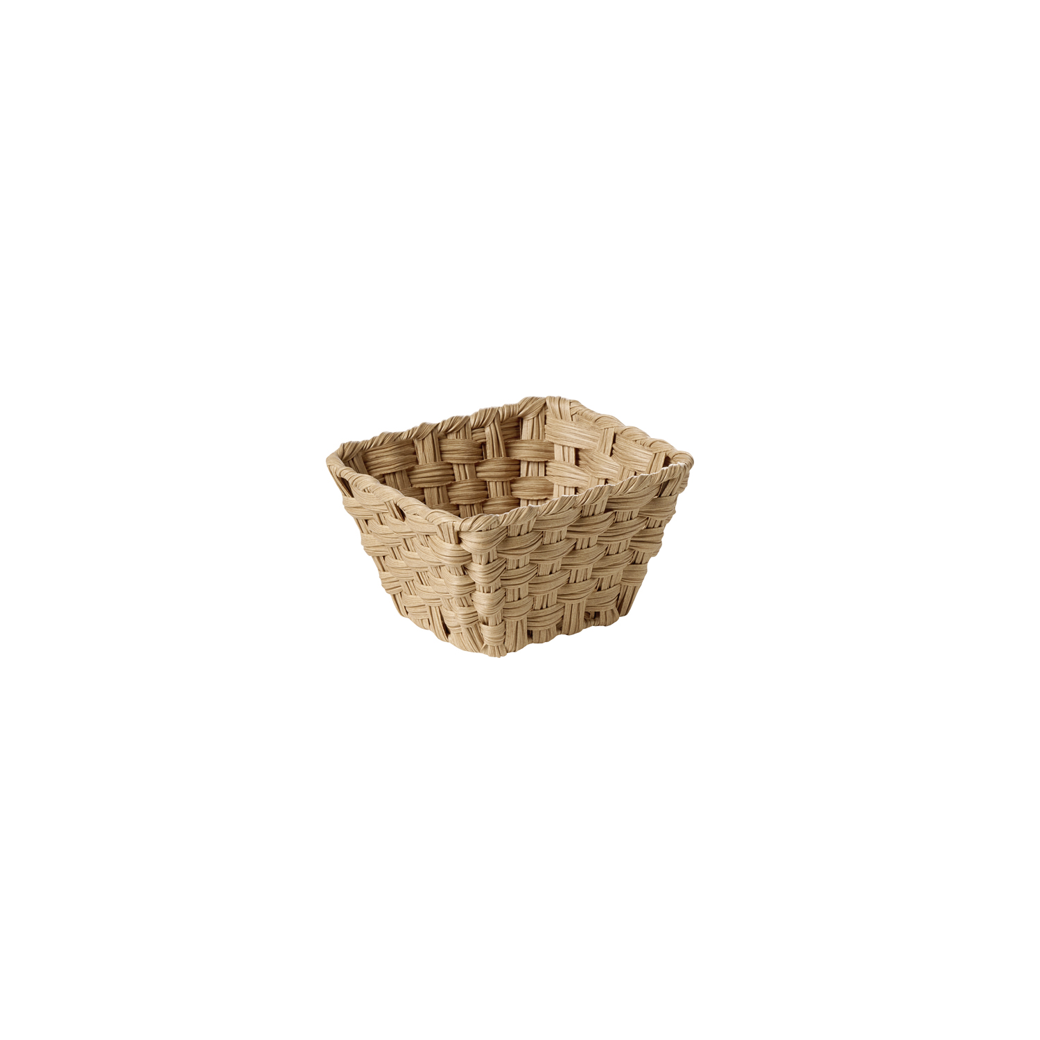 košík TWIRL GN 1/6, polypropylen, hnědá, 17,6 x 16,2 cm, v. 10 cm