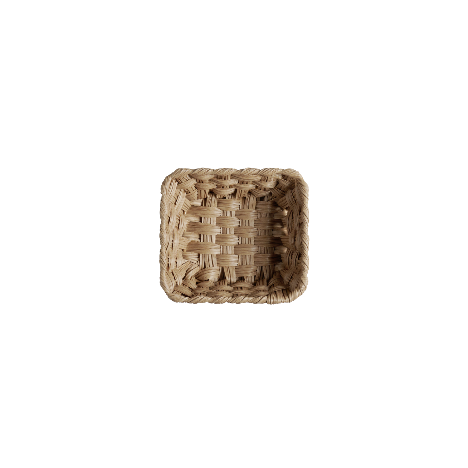 košík TWIRL GN 1/6, polypropylen, hnědá, 17,6 x 16,2 cm, v. 10 cm