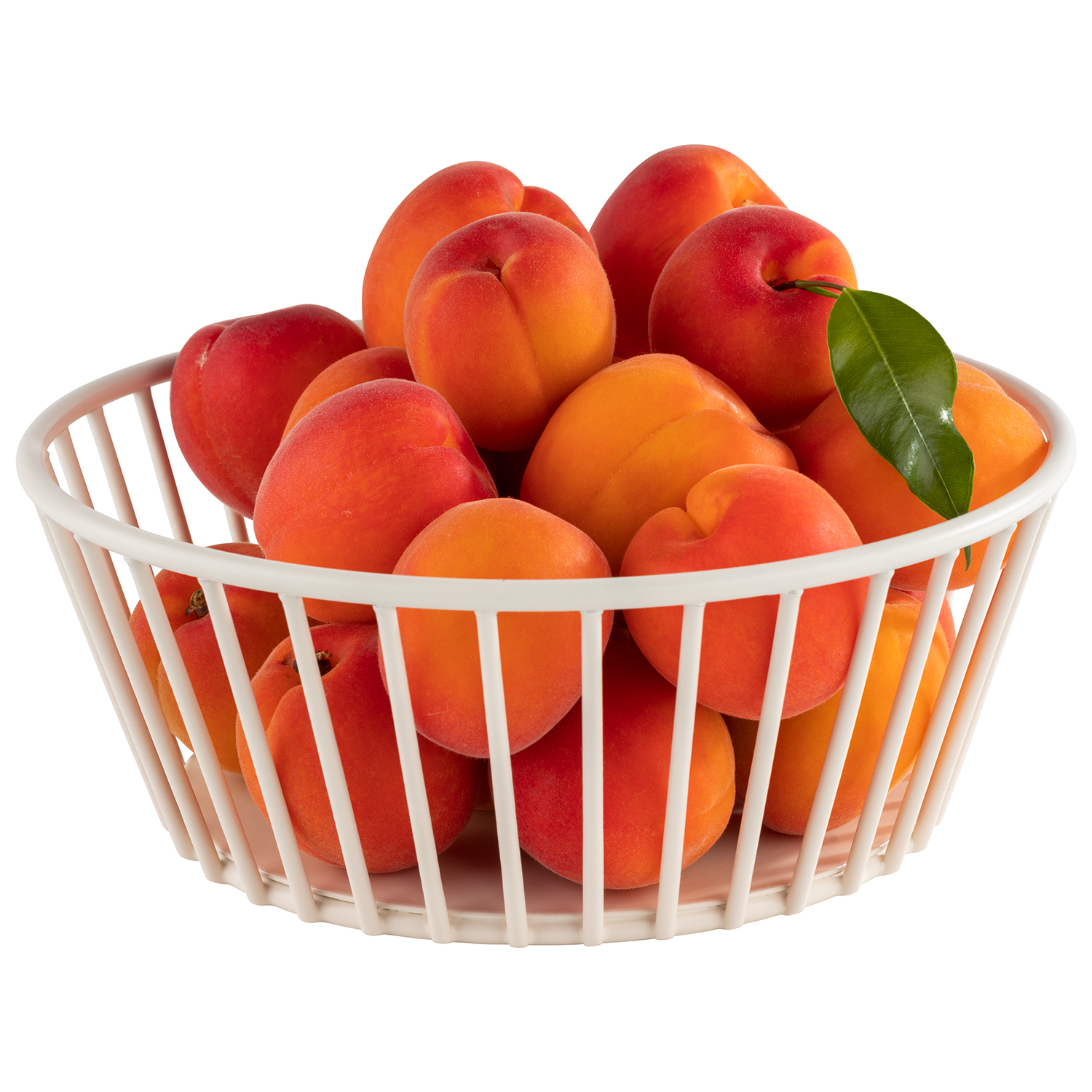 Basket -URBAN- O 17 cm, h: 6,5 cm metal colour: whisper white