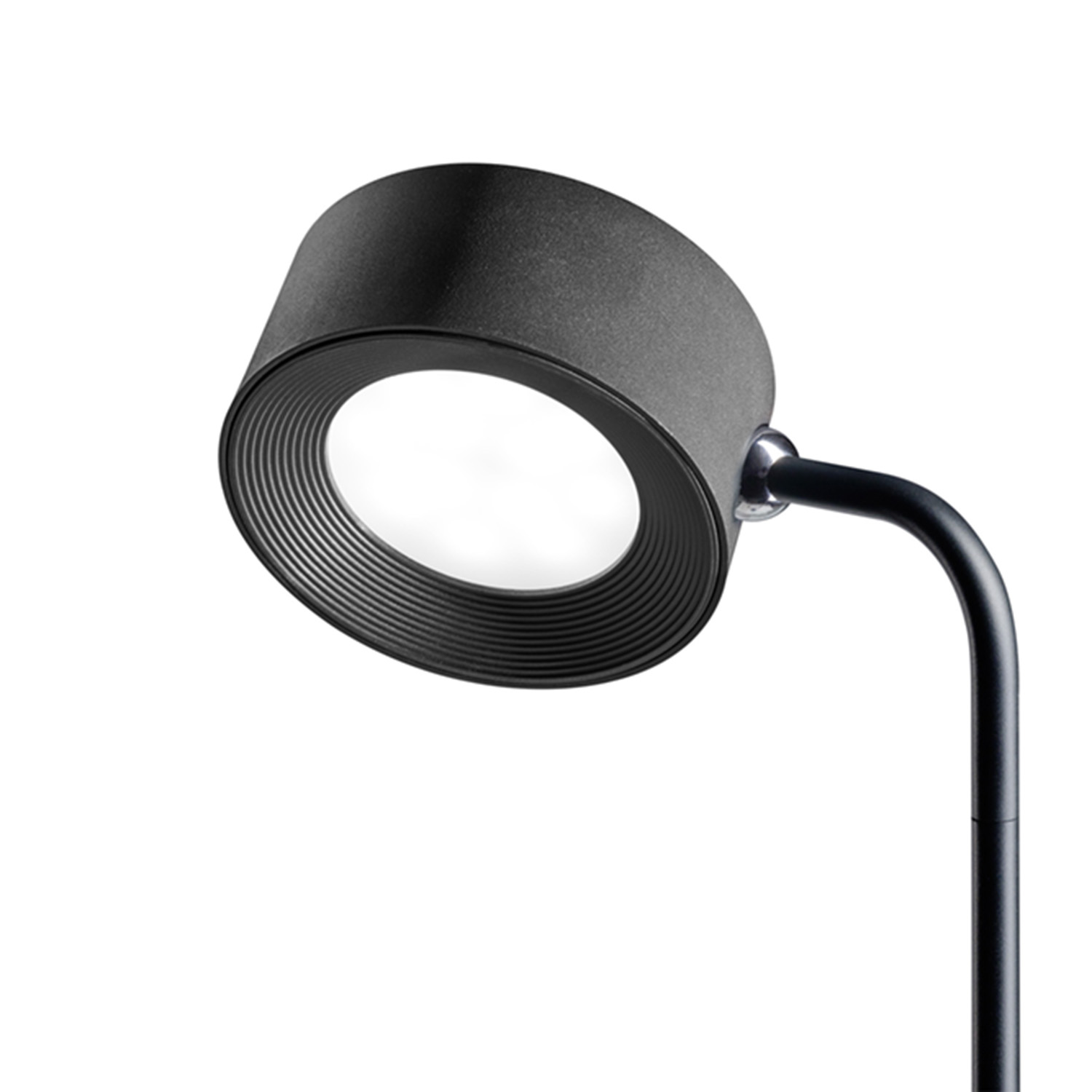 Light head -VALUMO- O 10 cm, h: 4,5 cm ABS, colour: black 1x LED 2 W / 240 lm