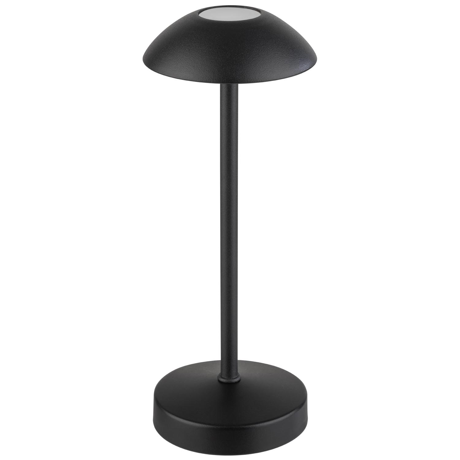lampa stolní ALVA, kov, černá, pr. 8 cm, v. 20 cm