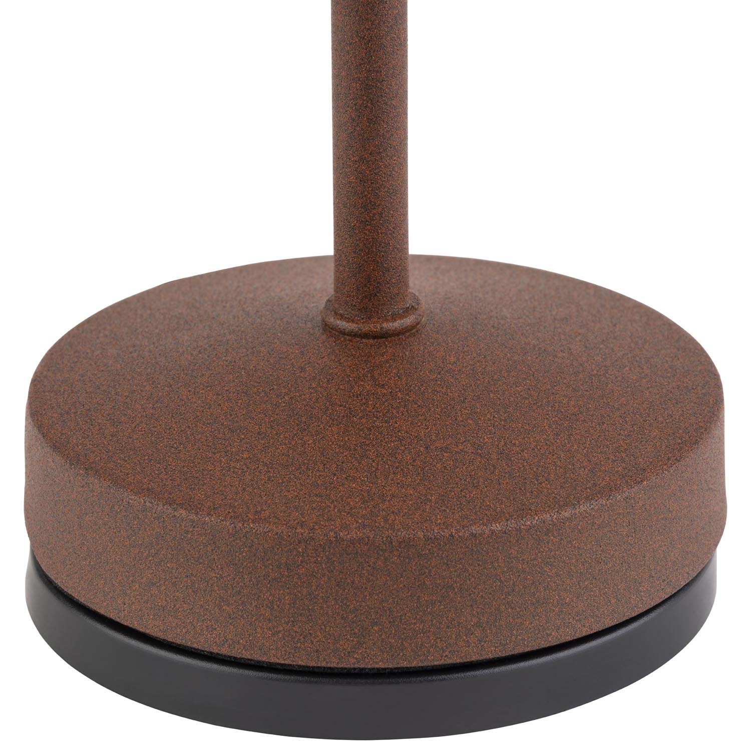 Table lamp -ALVA- O 8 cm, H: 20 cm metal, colour: rust-coloured 1x LED 1,0 W / 100 lm