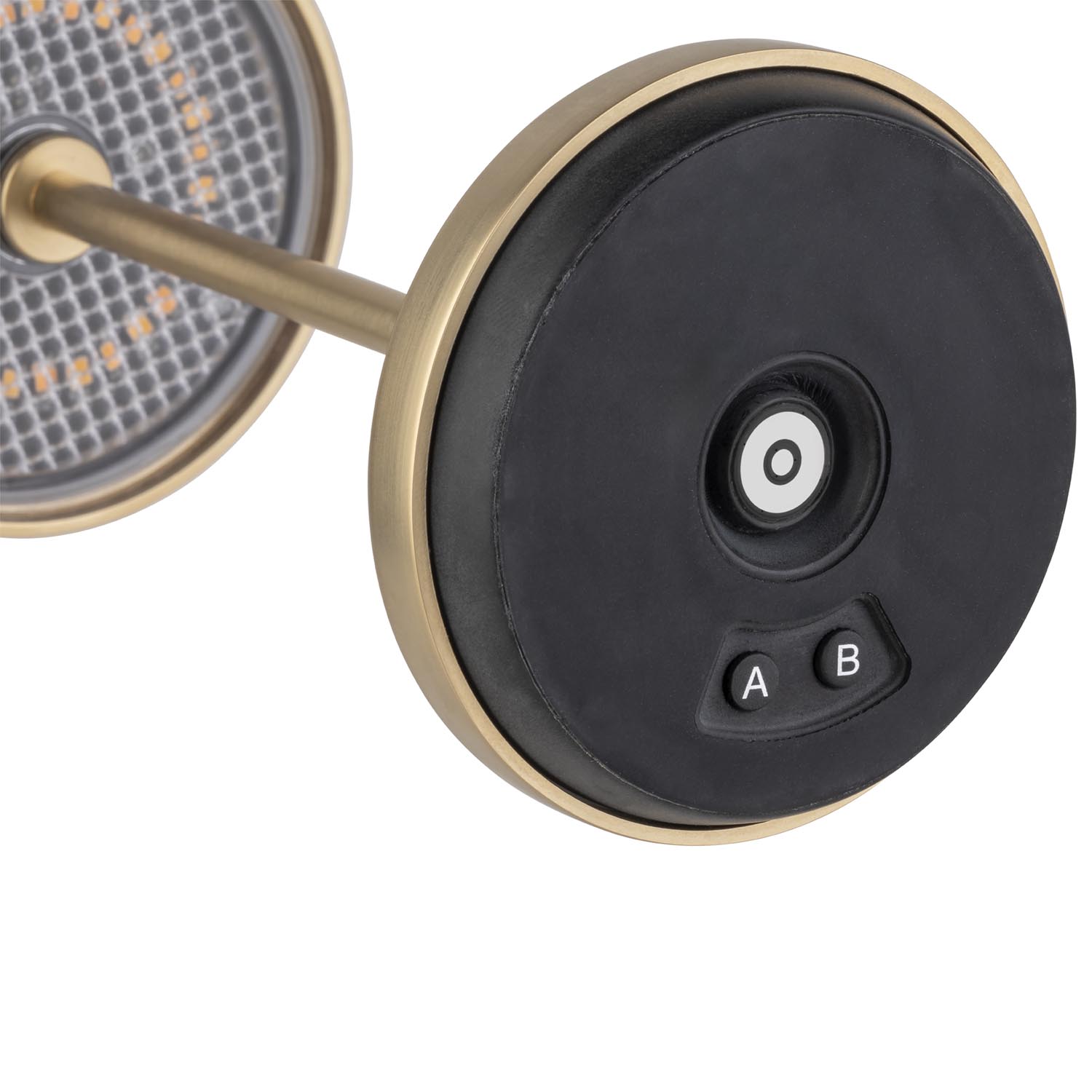 lampa stolní JOSEF MINI, kov, champagne, pr. 8 cm, v. 20,5 cm