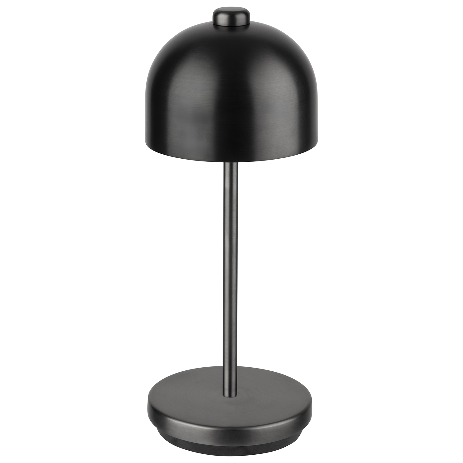 lampa stolní JOSEF MINI, kovový vzhled , pr. 8 cm, v. 20,5 cm
