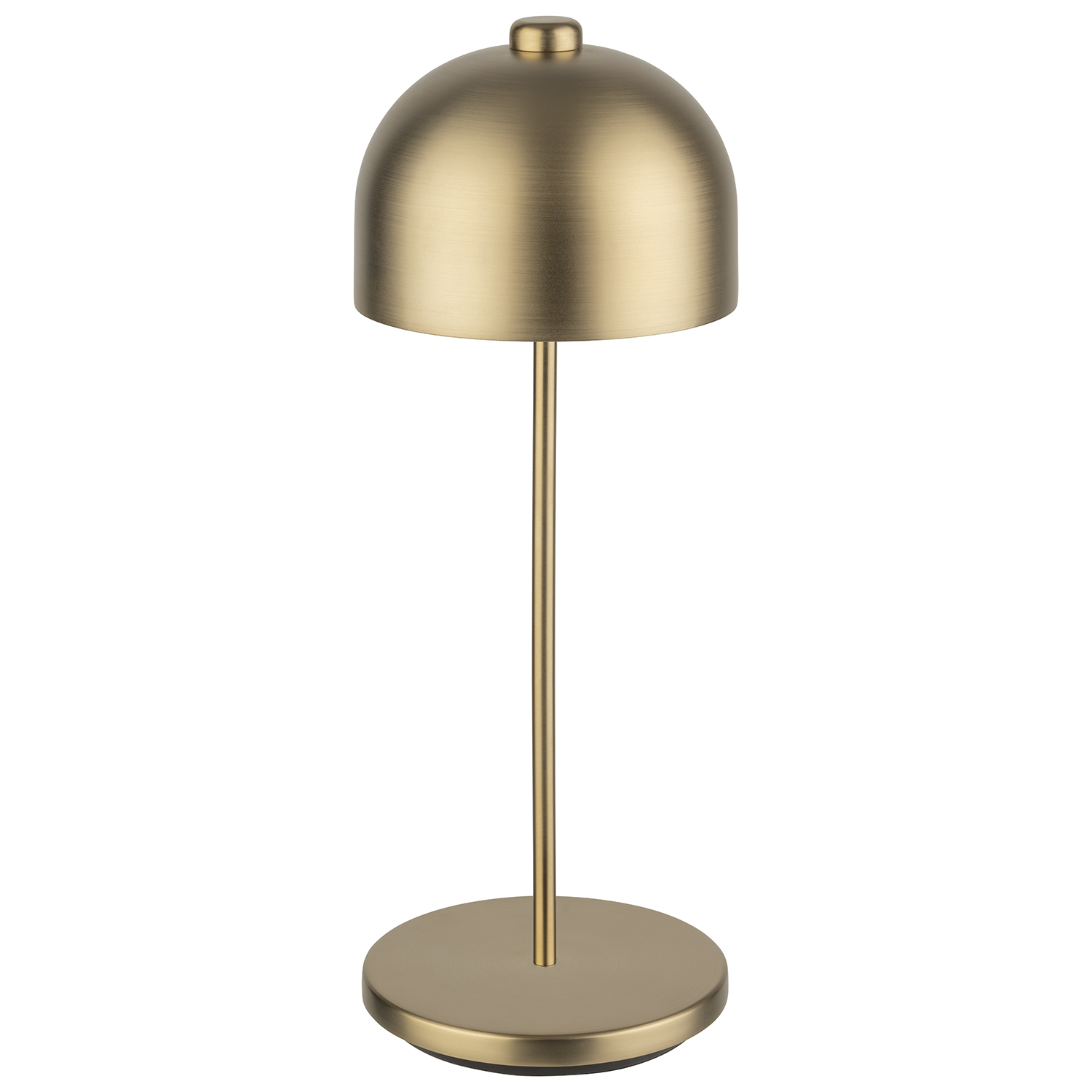 lampa stolní JOSEF, kov, champagne, pr. 11 cm, v. 30 cm