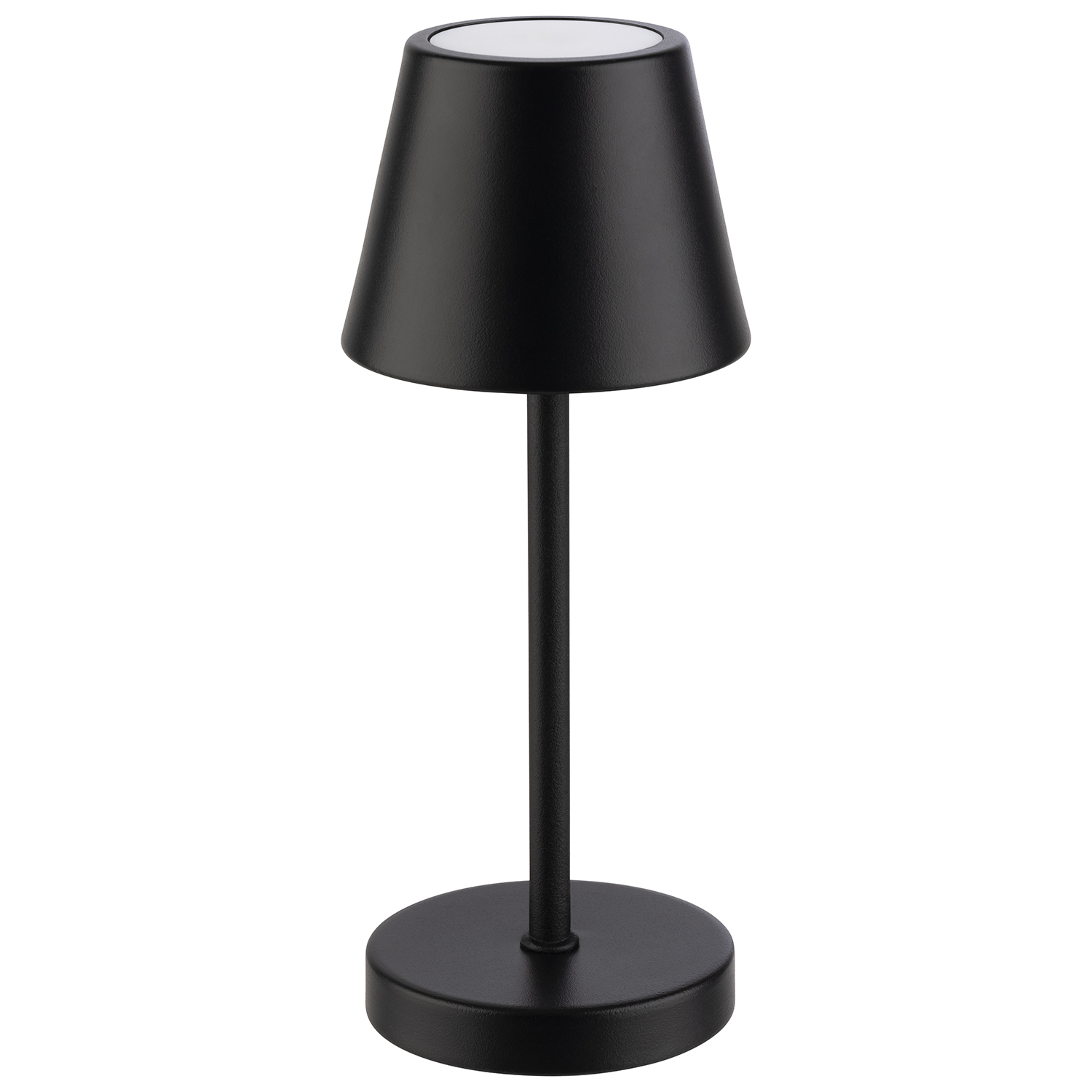 lampa stolní MERLE MICRO, kov, černá, pr. 8 cm, v. 20 cm