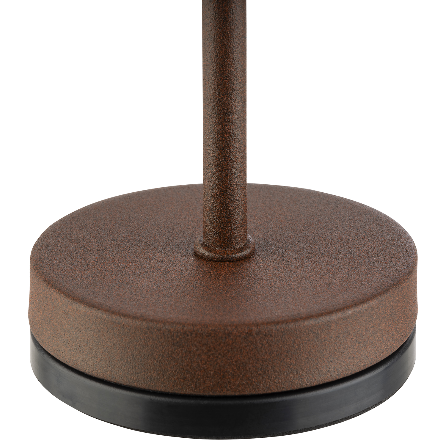 lampa stolní MERLE MICRO, kov, hnědá, pr. 8 cm, v. 20 cm