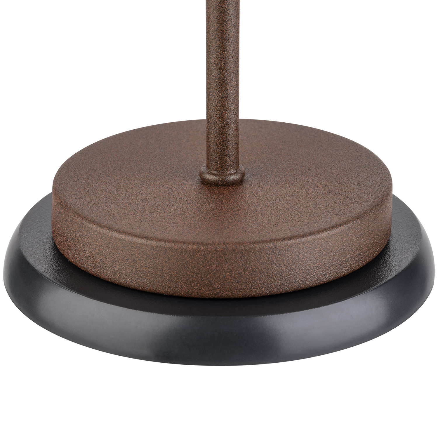 lampa stolní MERLE MINI, kov, hnědá, pr. 9 cm, v. 25 cm