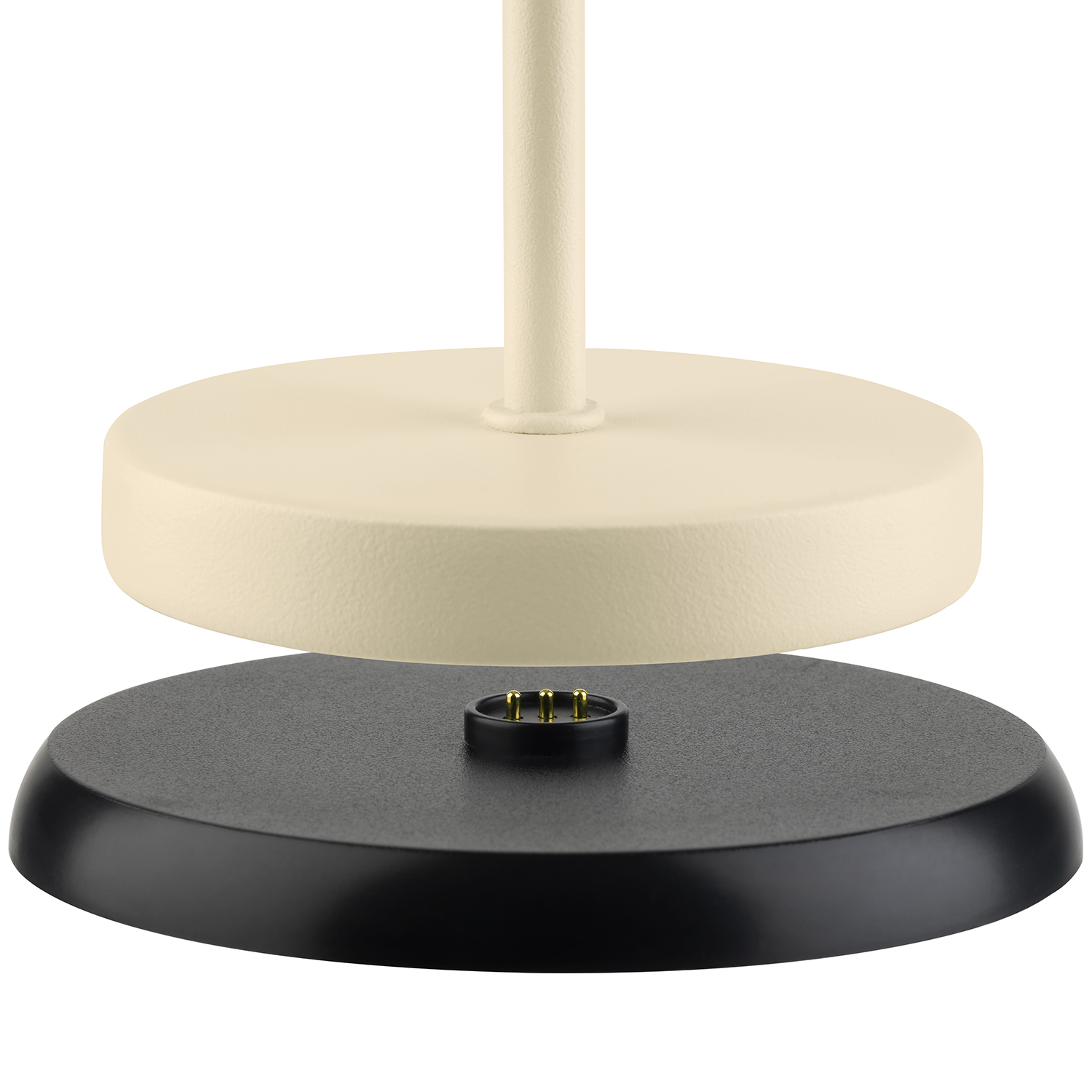 lampa stolní MERLE MINI, kov, písková, pr. 9 cm, v. 25 cm