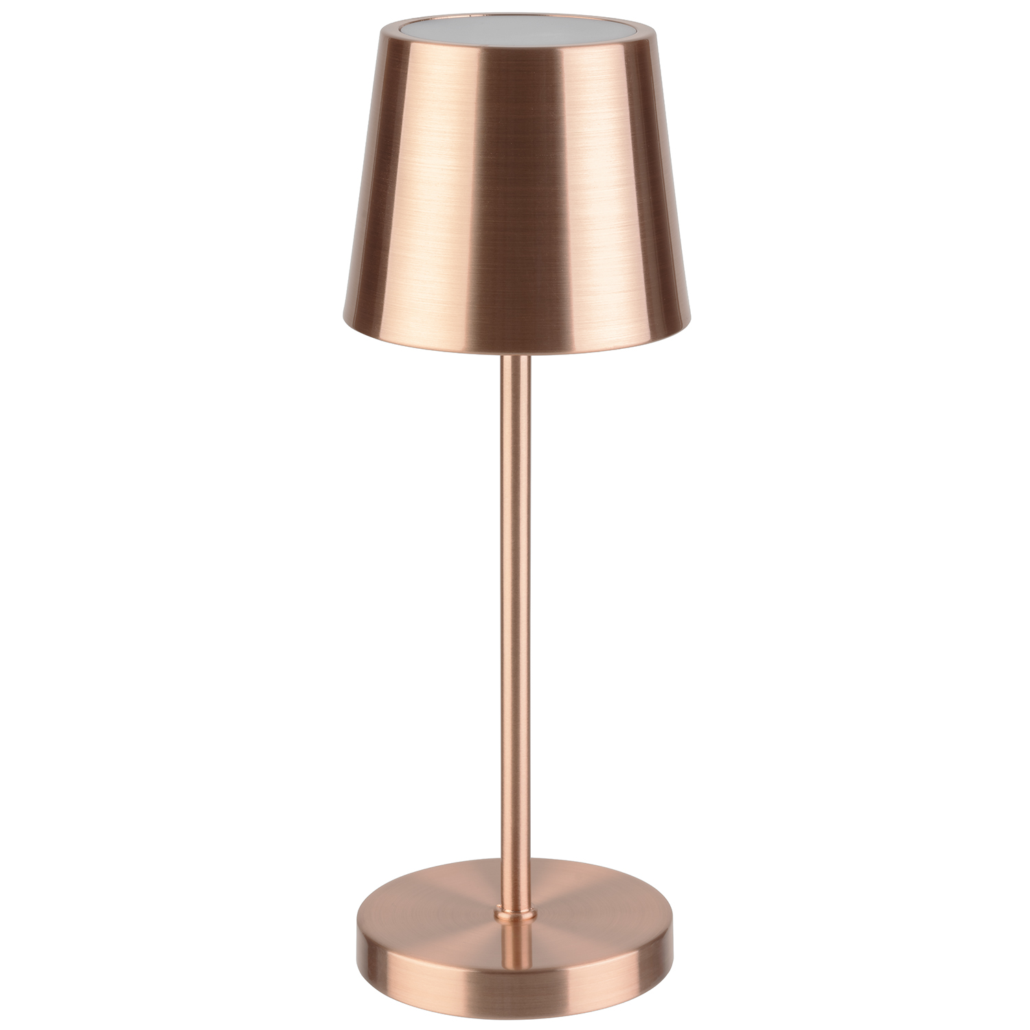 lampa stolní MERLE MINI, kov, měděná, pr. 9 cm, v. 25 cm