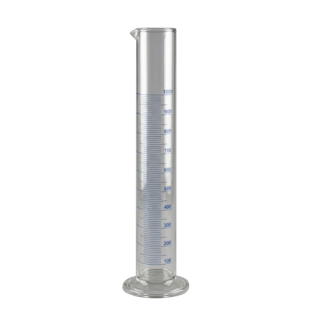 válec odměrný 1000 ml skleněný se stupnicí