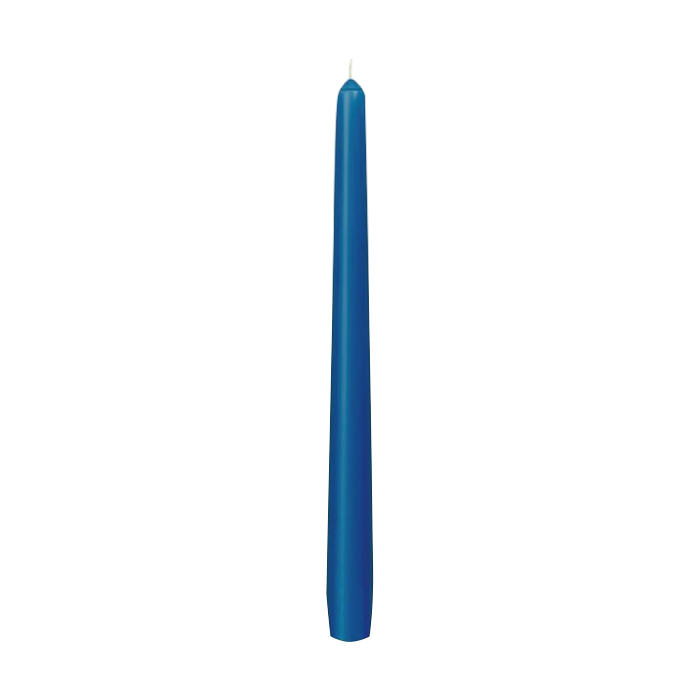 Svíčky 25 cm / 50ks, tmavě modré,  kónické