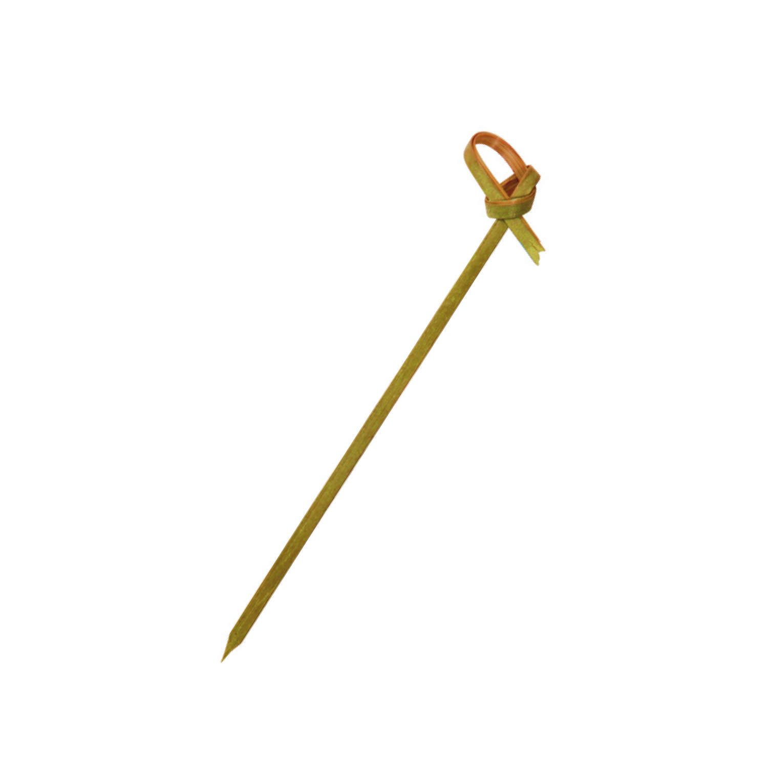 Bamboo fingerfood pick KNOT 10 cm 100 pcs
