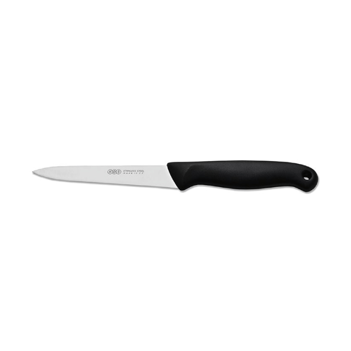 Nůž kuchyňský - 125 mm, černý