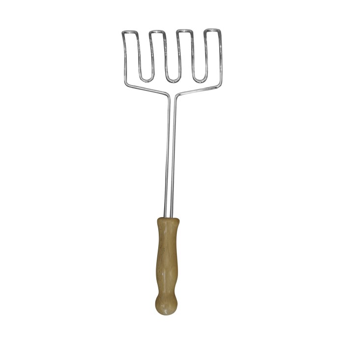 podběrák na knedlíky drátěný 12,5x9cm, délka držadla 27cm