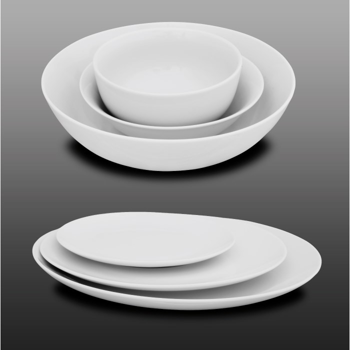 Simple talíř mělký 26,5 cm coup