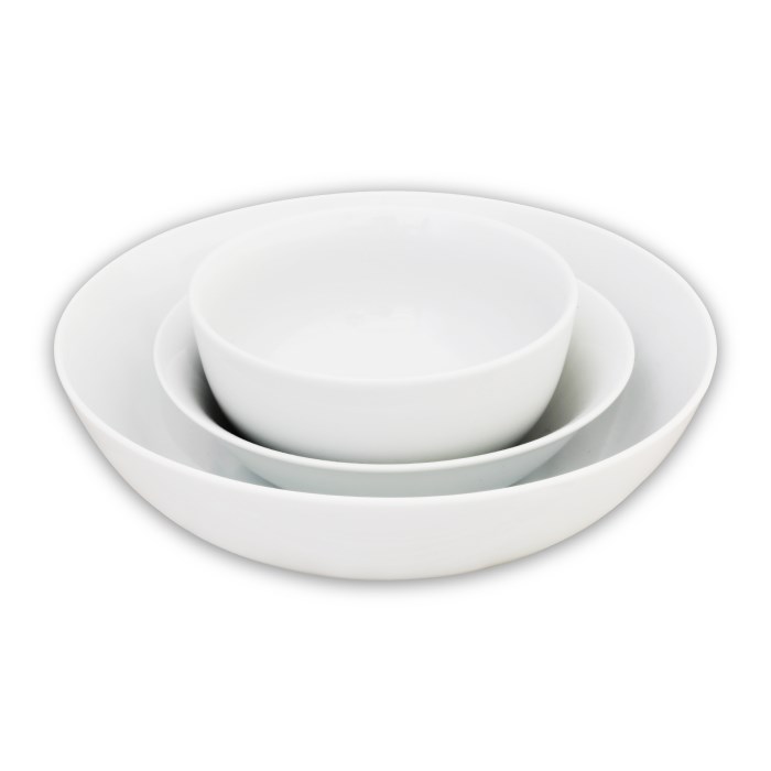 Miska hluboká BASIC, 18 cm, porcelánová